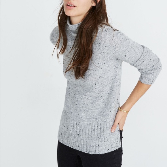 Madewell Donegal Inland Turtleneck Sweater in Coziest Yarn - Picture 2 of 9